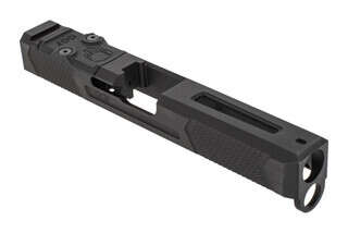 Grey Ghost Precision stripped Version 4 Glock 17 Gen 4 slide with dual optic cut for RMR and DeltaPoint Pro